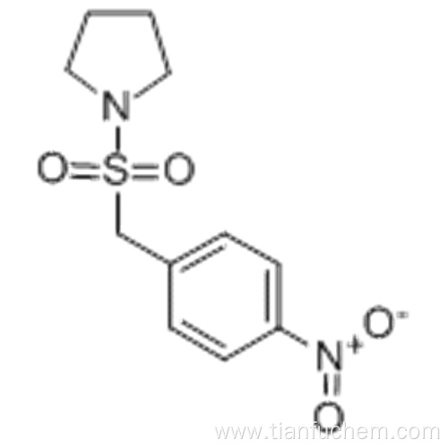 1-[[(4-Nitrophenyl)methyl]sulfonyl]-pyrrolidine CAS 340041-91-0